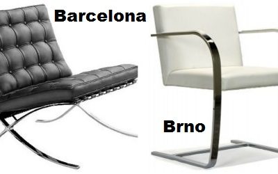 Cadeiras e poltronas de design consagrado