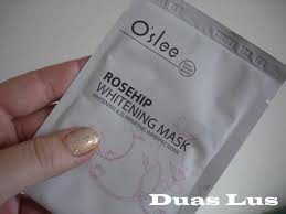 Rosehip Whitening Mask da Oslee