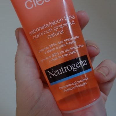 Neutrogena Deep Clean Sabonete Facial resenha em pele oleosa