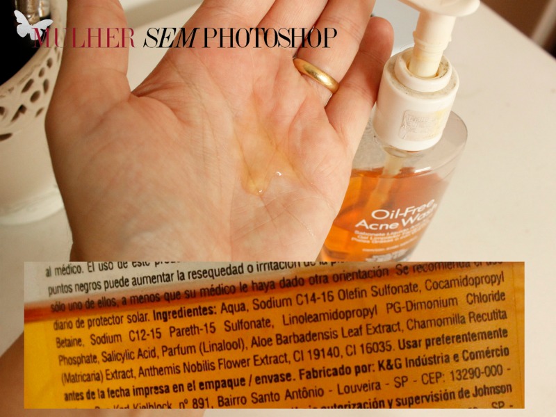 Oil Free Acne Wash Neutrogena - 2 resenhas num post só! Oil Free Acne Wash Neutrogena - 2 resenhas num post só!