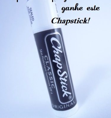 Responda a pergunta e ganhe este Chapstick!