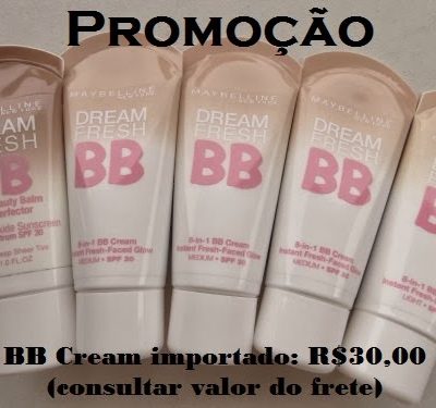 Promoção do BB Cream Maybelline!