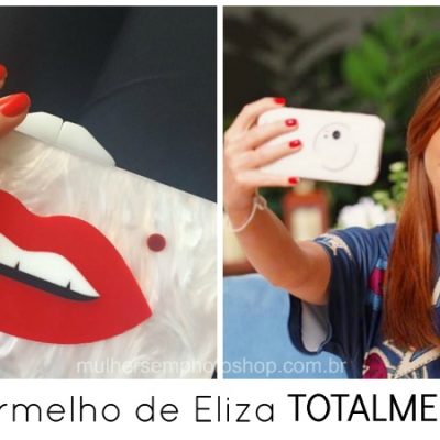 Esmalte vermelho de Eliza em Totalmente Demais