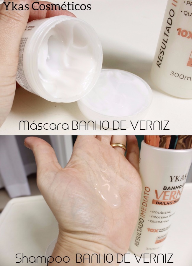 Banho de Verniz Ykas Cosméticos