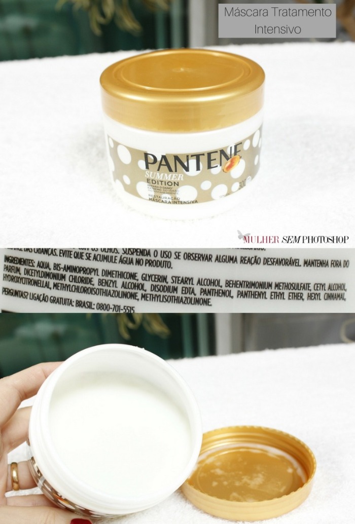 Máscara de tratamento intensivo Pantene Summer Edition resenha
