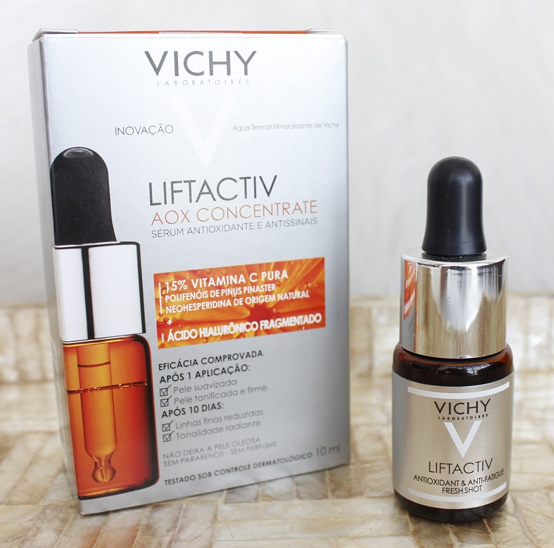 Liftactiv Aox Concentrate resenha Vitamina C da Vichy 