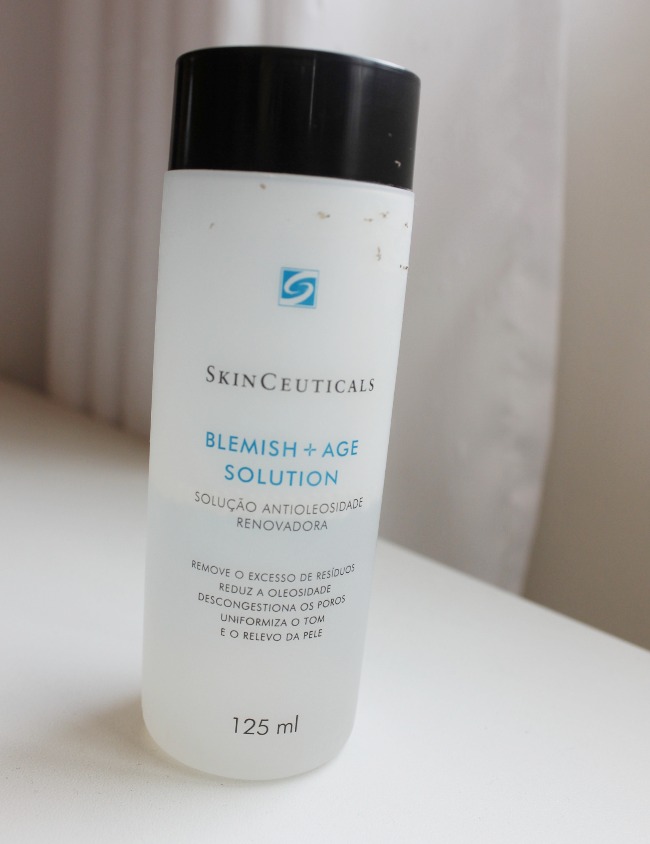 Blemish + Age Solution SkinCeuticals para pele oleosa resenha