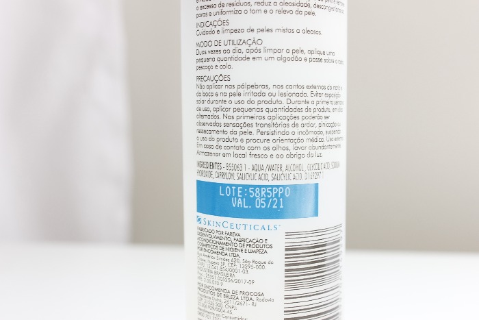 Blemish + Age Solution SkinCeuticals para pele oleosa resenha