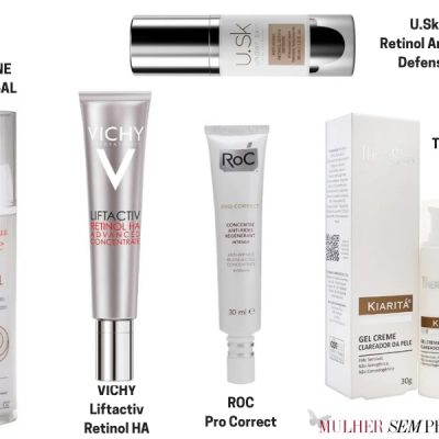 25 cremes com RETINOL – melhores cremes antissinais