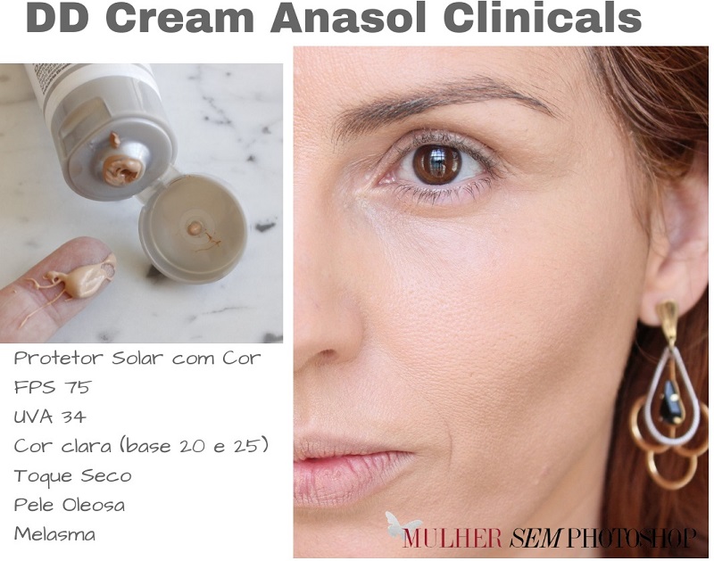 DD Cream Anasol Clinicals - resenha protetor solar com cor