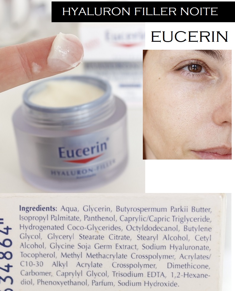 Hyaluron Filler Noite - resenha creme hidratante com ácido hialurônico Eucerin