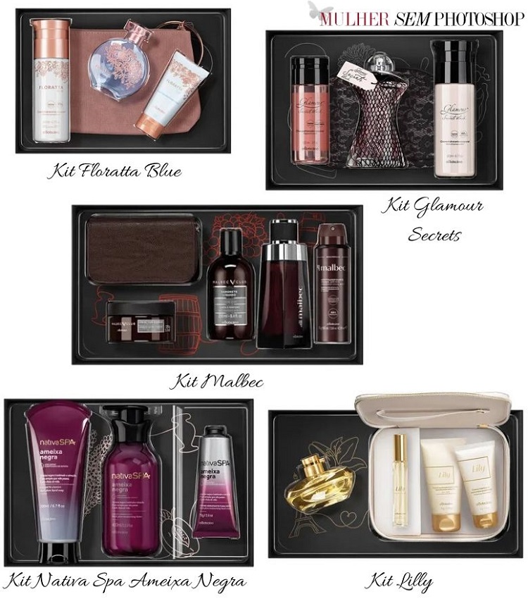 Kit Natal Boticário 2019 ofertas