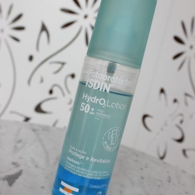 Hydro Lotion FPS50+ – como é o protetor solar em spray da Isdin? resenha