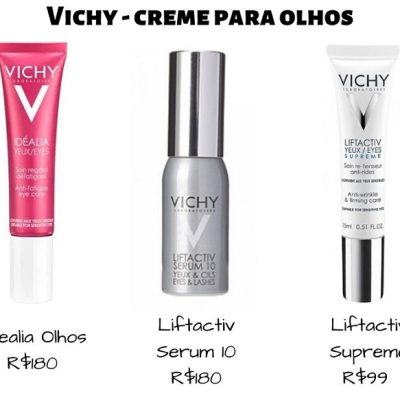 3 Cremes para Olhos Vichy – qual é o melhor? Compare e escolha!