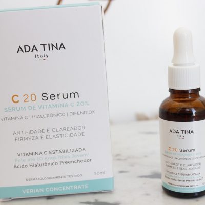 C20 Serum Ada Tina – Vitamina C, ácido hialurônico e difendiox – resenha