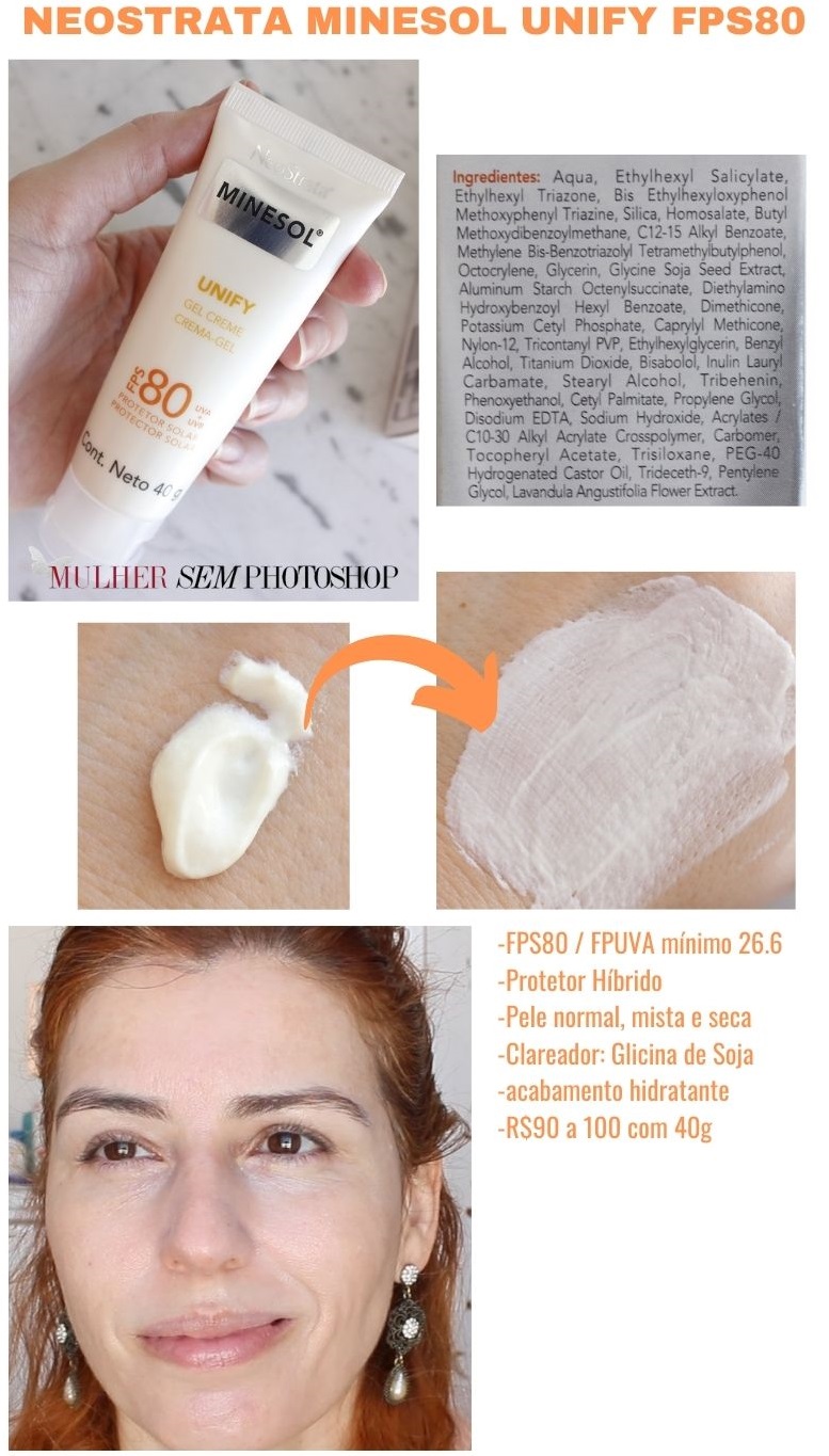 Neostrata Minesol Unify FPS80 resenha