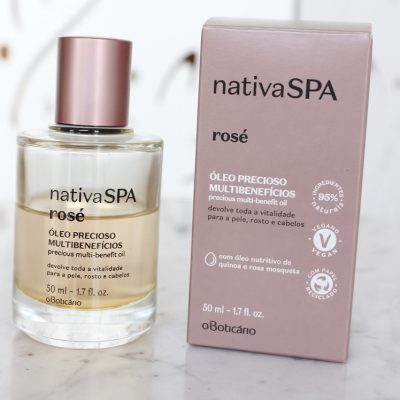 Óleo Precioso Multibenefícios Nativa Spa Rosé Boticário – resenha