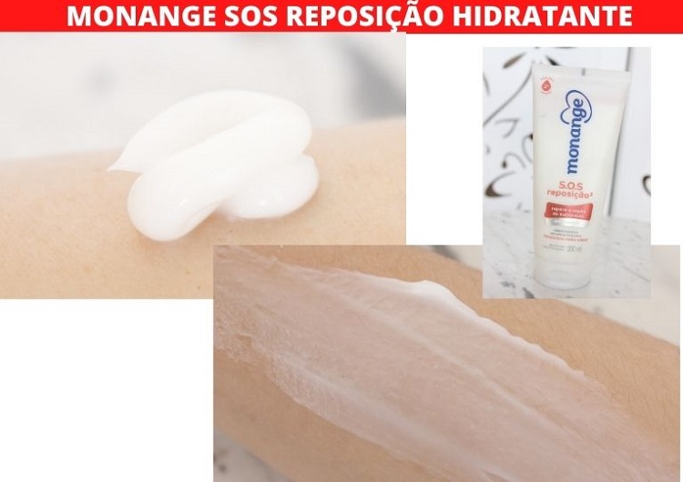 Hidratante Monange SOS Reposição resenha