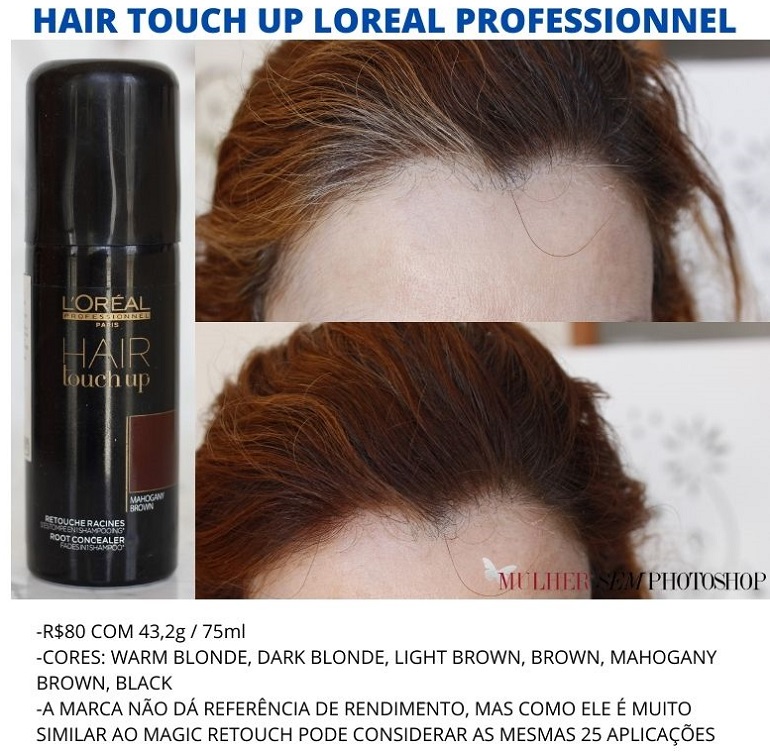 loreal hair touch up cores