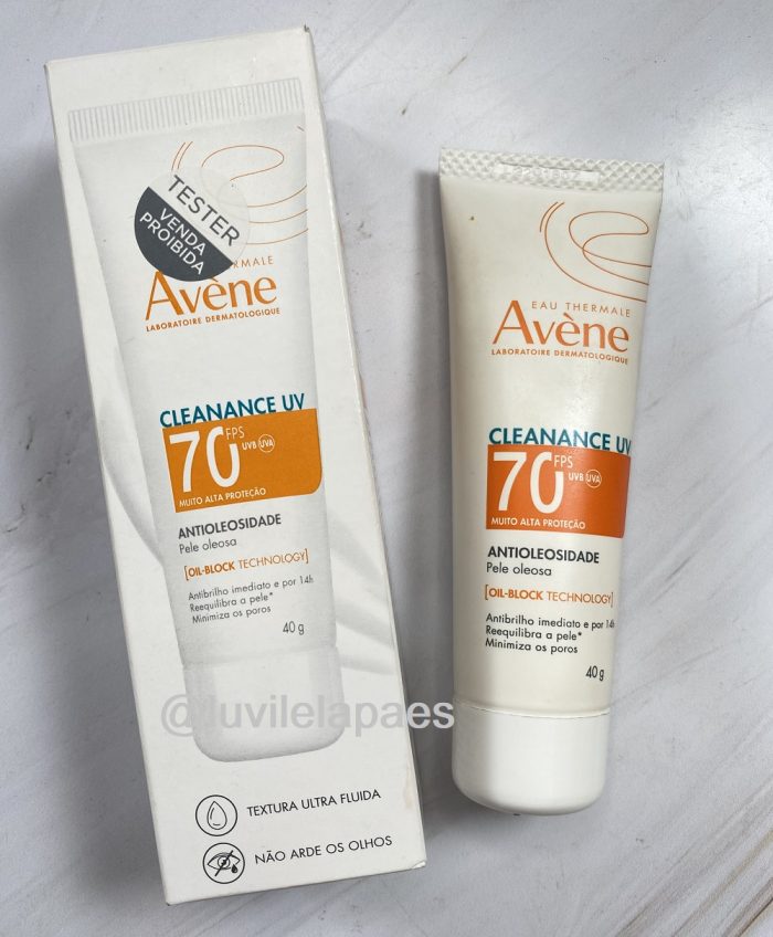 Avene Cleanance UV FPS70 resenha