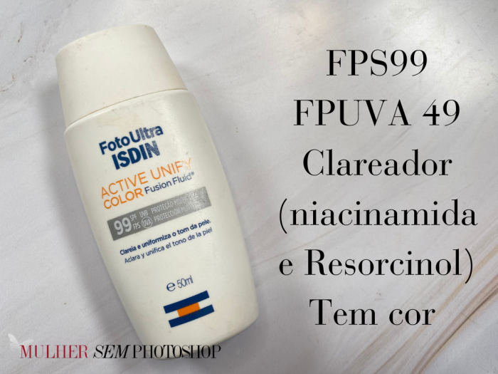 Melhor protetor solar para melasma Isdin Active Unify Color FPS99