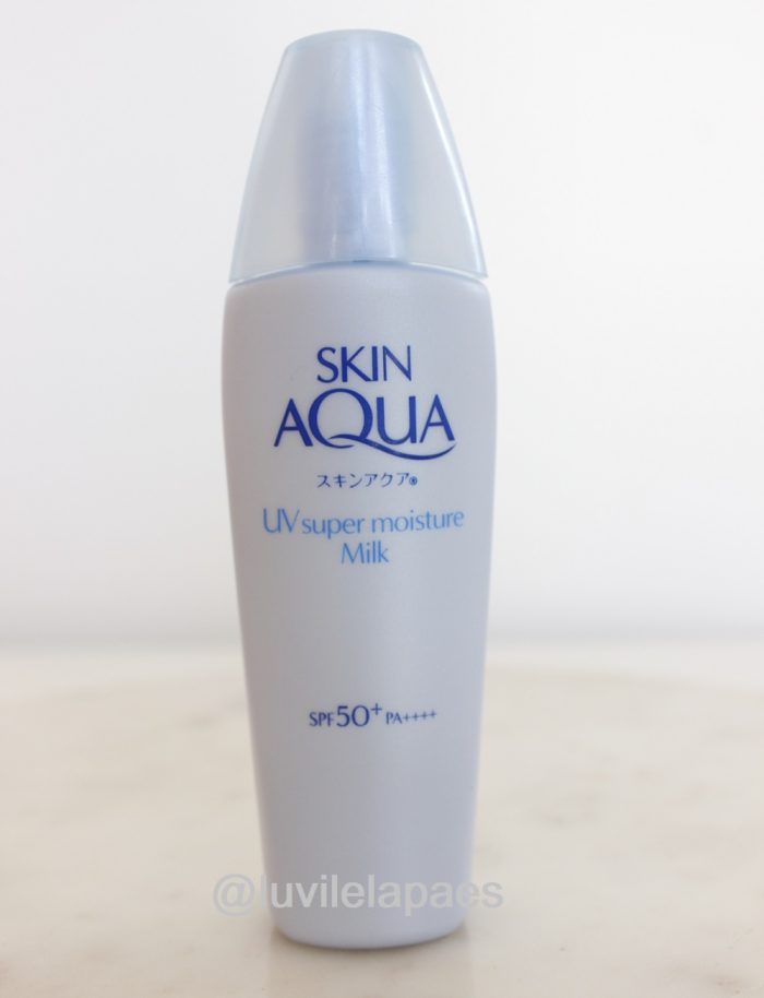 Super Moisture Milk Skin Aqua FPS50 resenha